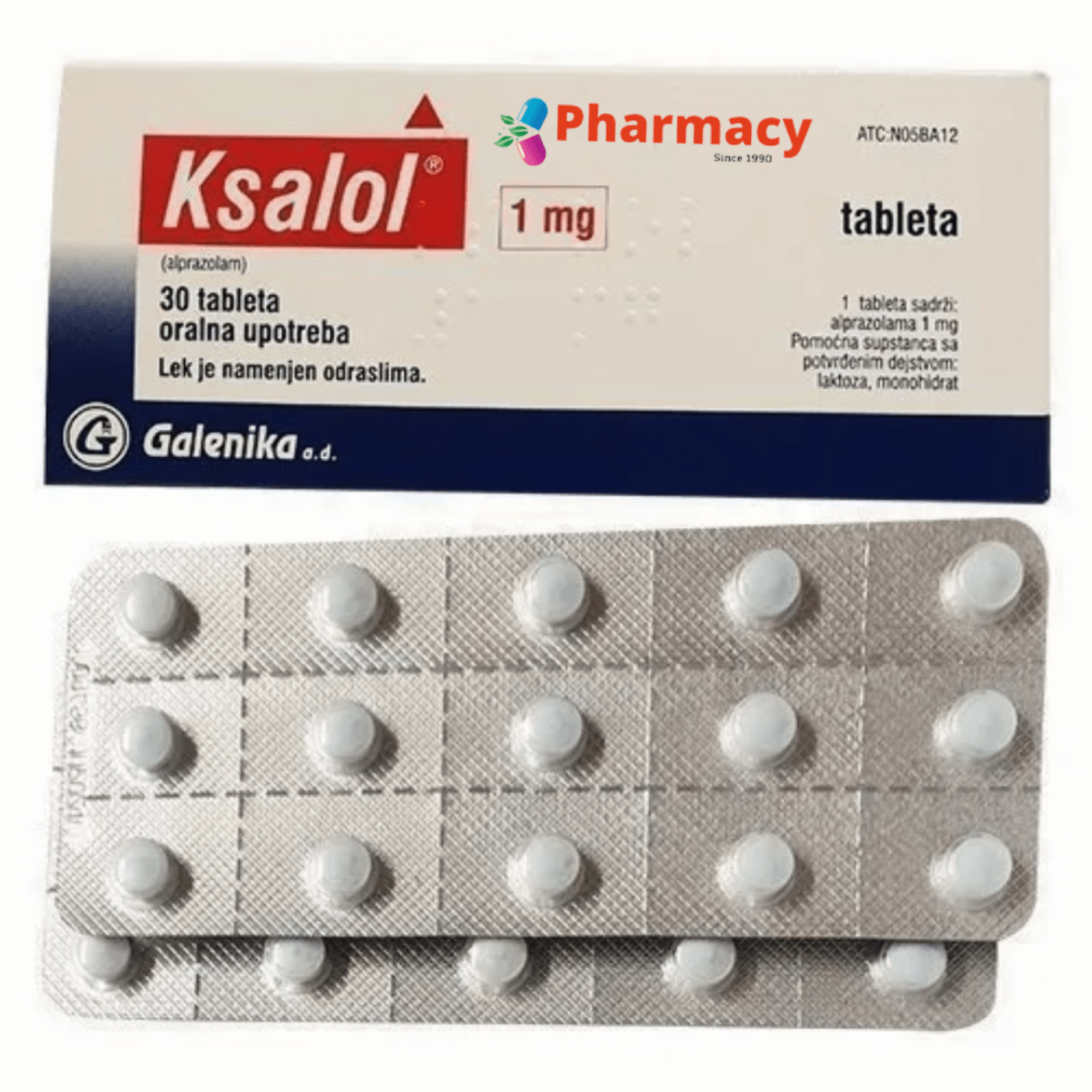Buy Ksalol Online | Alprazolam | pharmacy1990